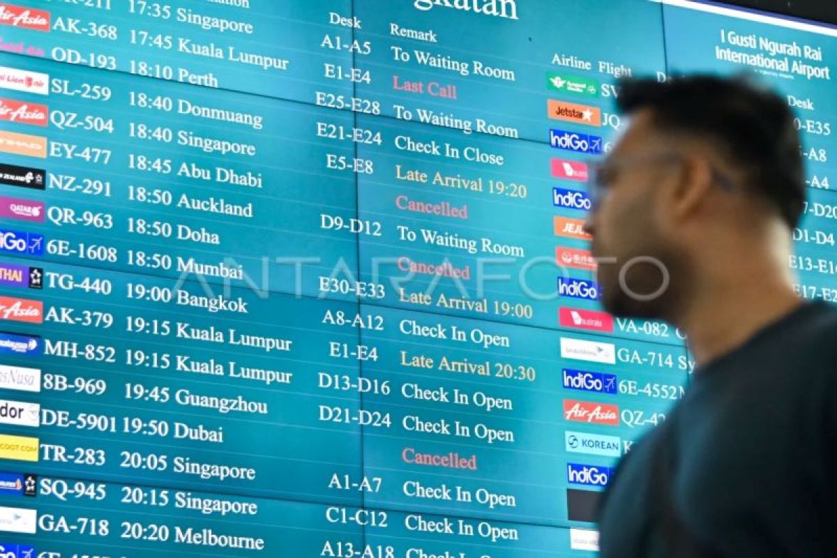 Bandara Ngurah Rai terdampak konflik AS-Israel dengan Iran