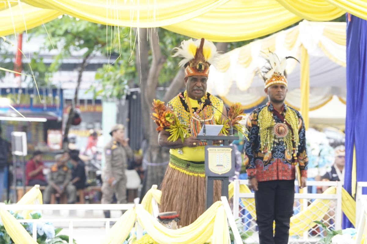 Wali Kota Jayapura ingatkan pembangunan harus hormati nilai adat