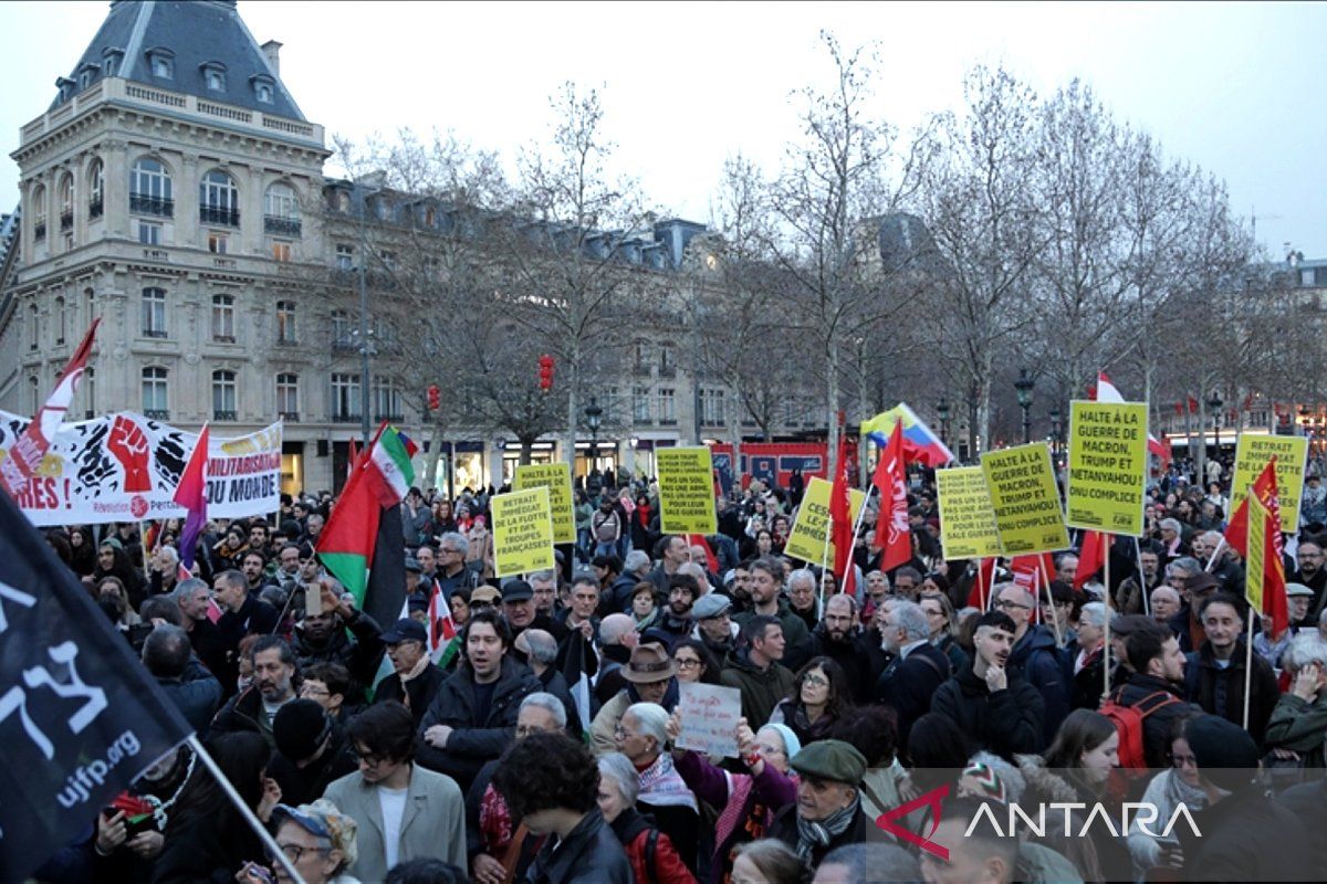 Survei: Mayoritas warga Eropa menentang serangan AS-Israel ke Iran