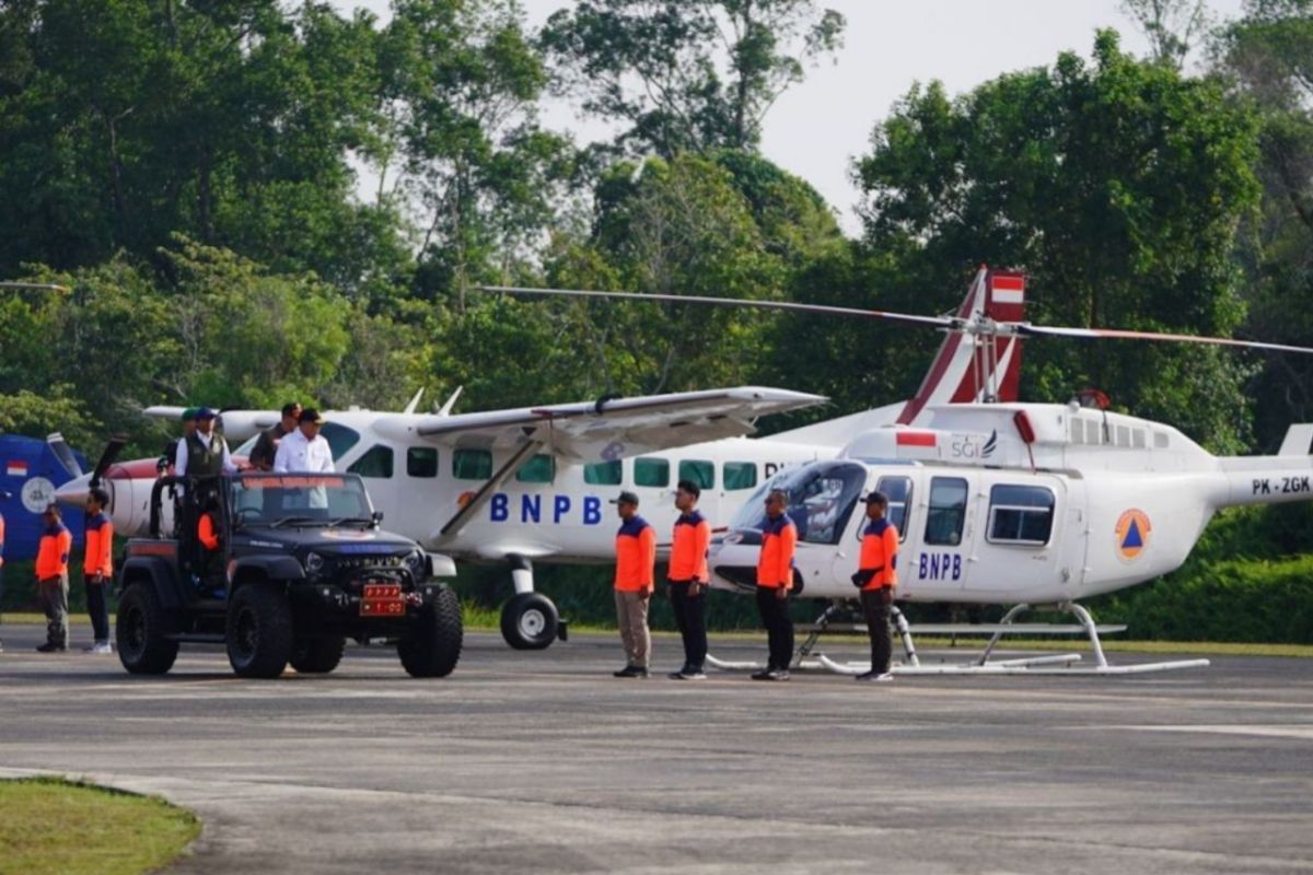 BNPB Kirimkan Dua Helikopter untuk Dukung Patroli Karhutla Riau