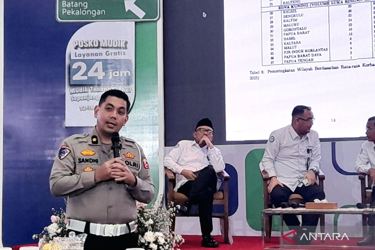 Polri: Waspada titik lelah, kecelakaan mudik terbanyak di Jawa Tengah