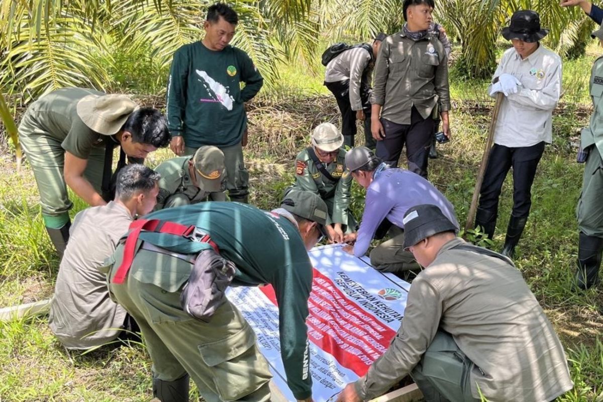 Kemenhut kembali gelar Operasi Gabungan Merah Putih Lanskap Seblat