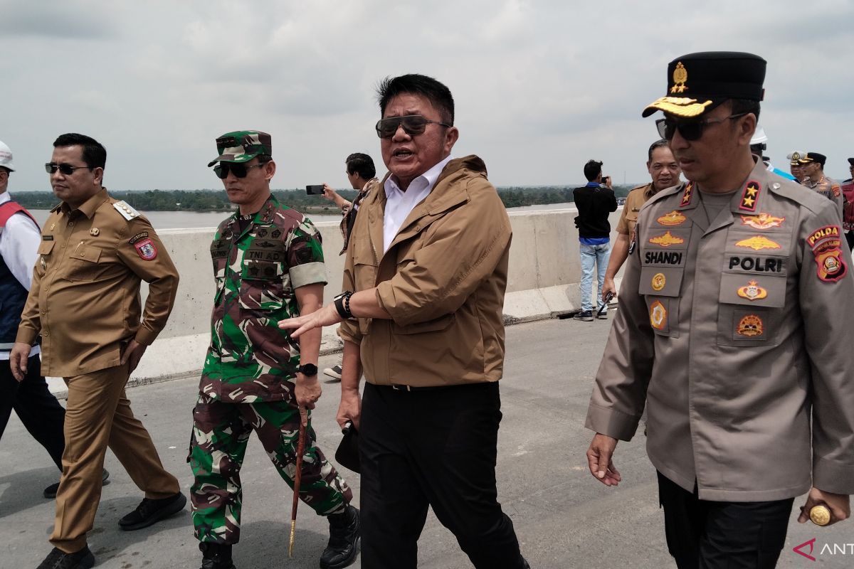 Kapolda Sumsel pastikan Tol Kapal Betung siap dilintasi kendaraan pemudik Lebaran 2026