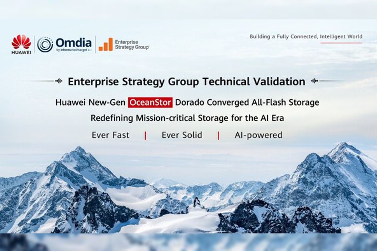 Huawei OceanStor Dorado Generasi Baru Lulus Validasi Teknis ESG