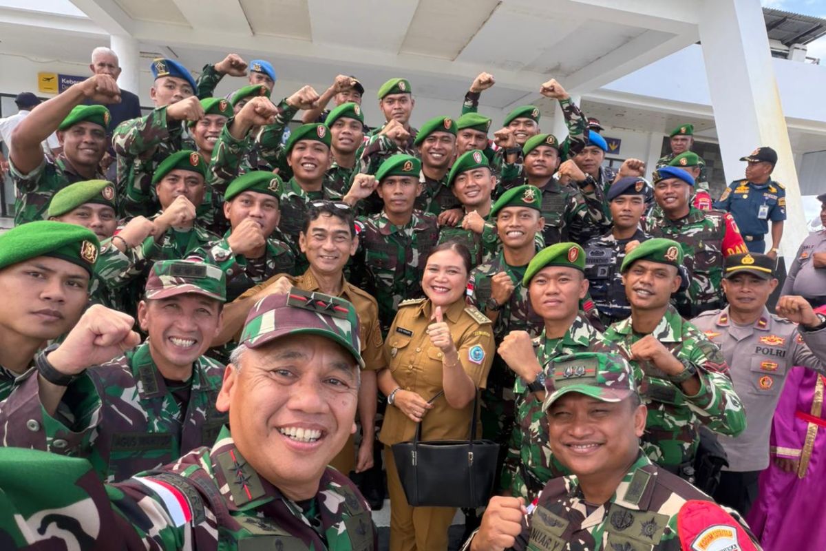 Pangdam XIII/Merdeka di Pulau Miangas: Kalian miliki peran strategis