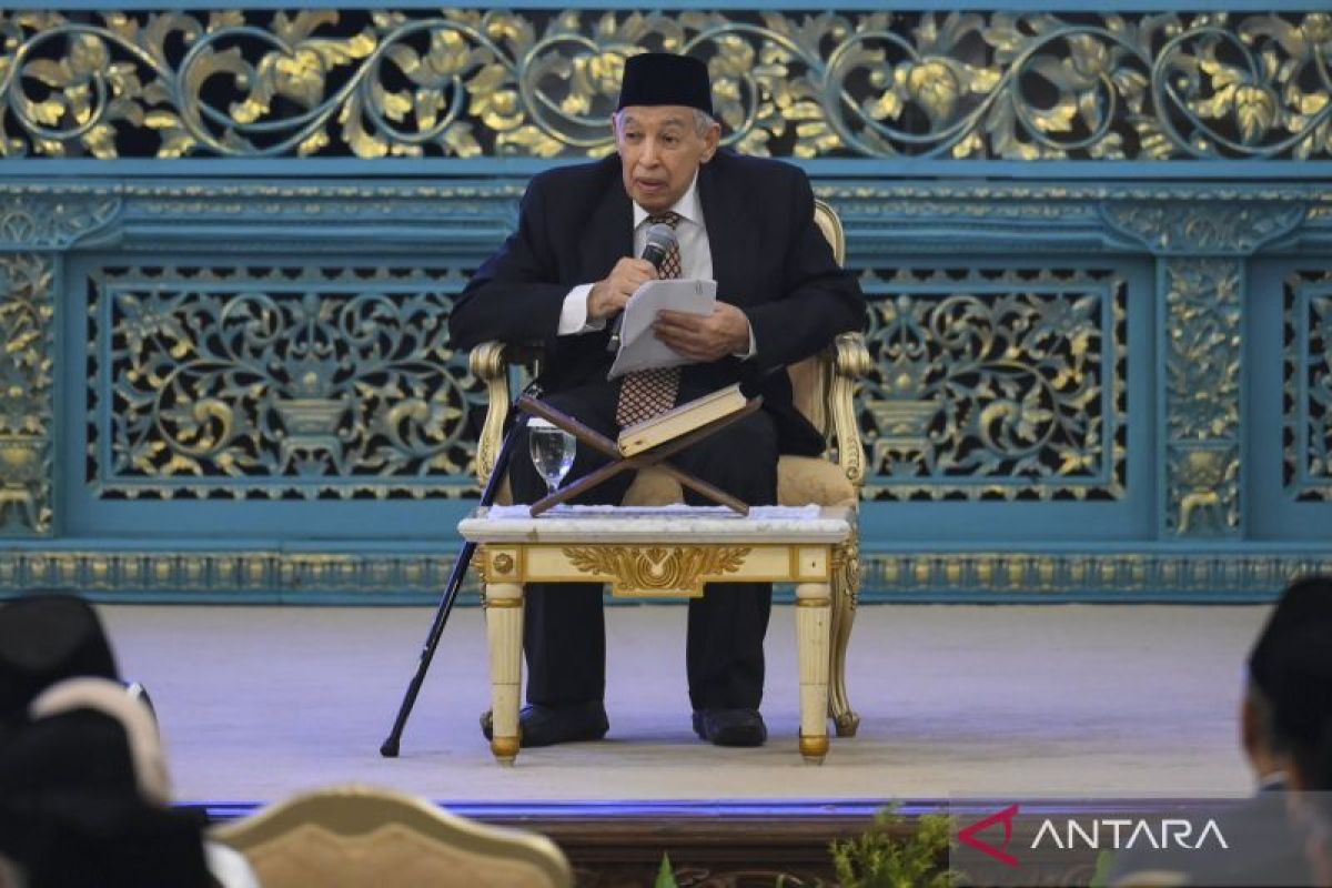 Quraish Shihab doakan khusus Prabowo saat Nuzulul Qur'an di Istana