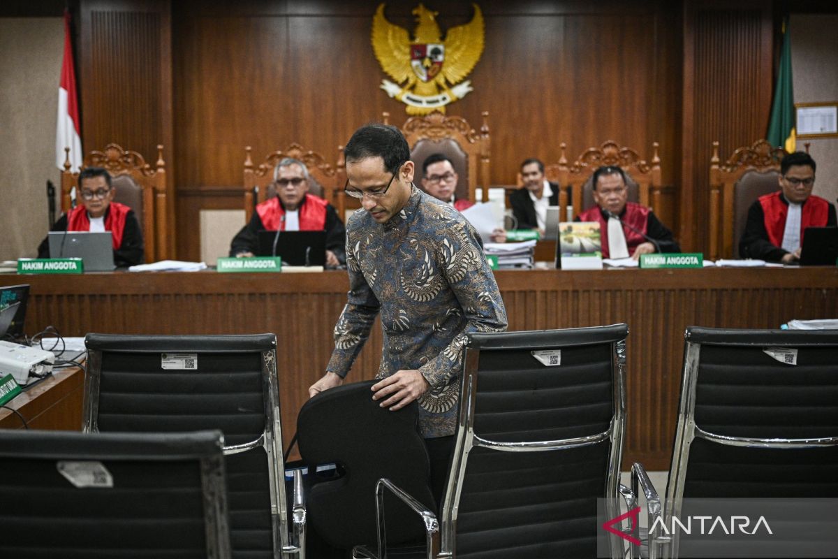 Nadiem Makarim sakit, sidang kasus korupsi "Chromebook" ditunda