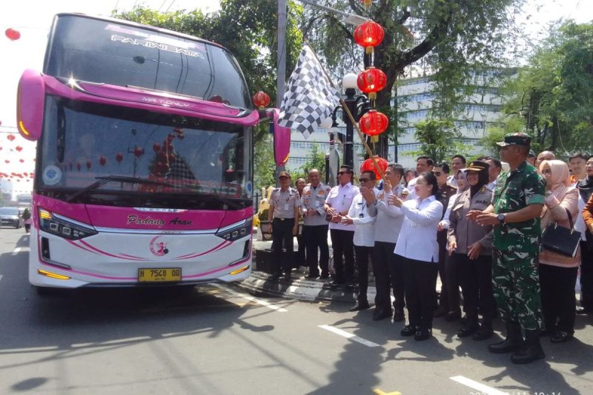 Semarang kirim tujuh bus untuk mudik gratis
