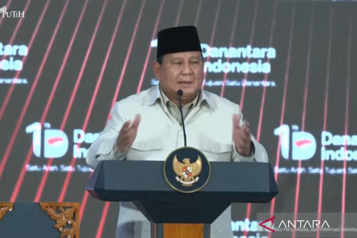 Prabowo Serukan Penguatan Tata Kelola Aset di Ulang Tahun Pertama Danantara