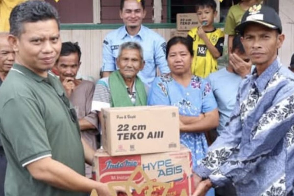 Wabup Katingan pastikan kebutuhan korban kebakaran terjamin