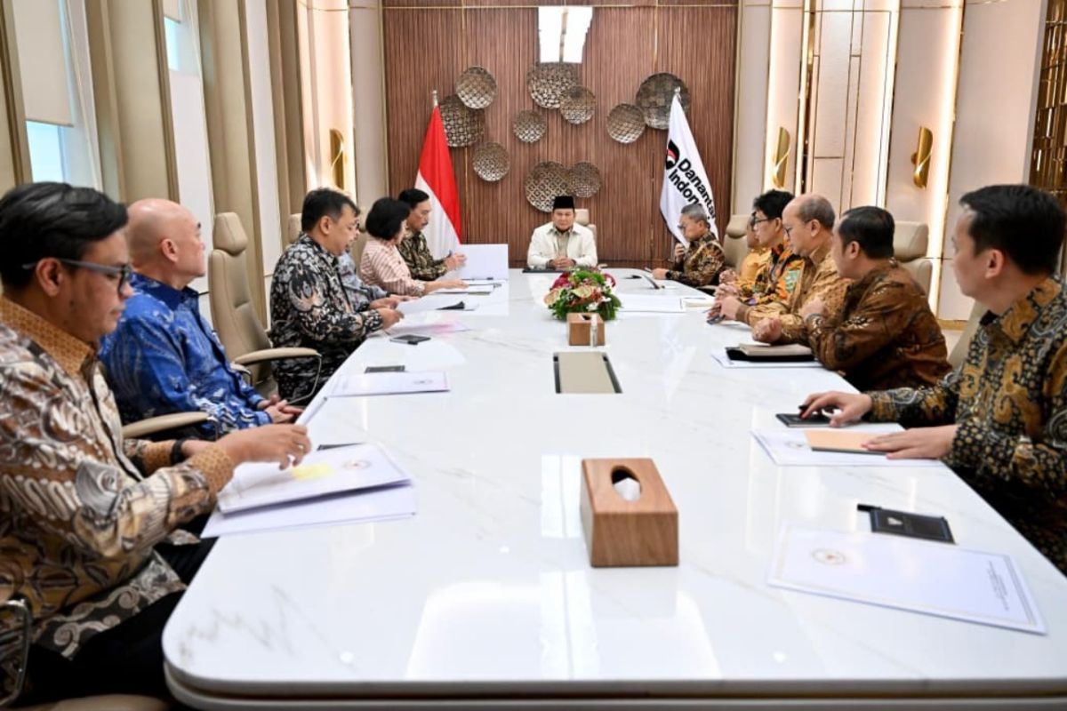 Prabowo Tinjau Ketersediaan Energi Bersama Dewan Ekonomi Nasional