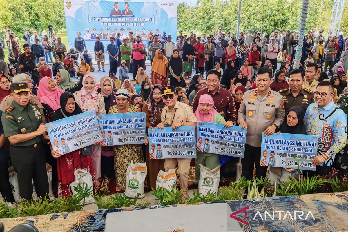 Gubernur Kalteng penuhi janji, bantuan tunai KHBS mulai diterima masyarakat