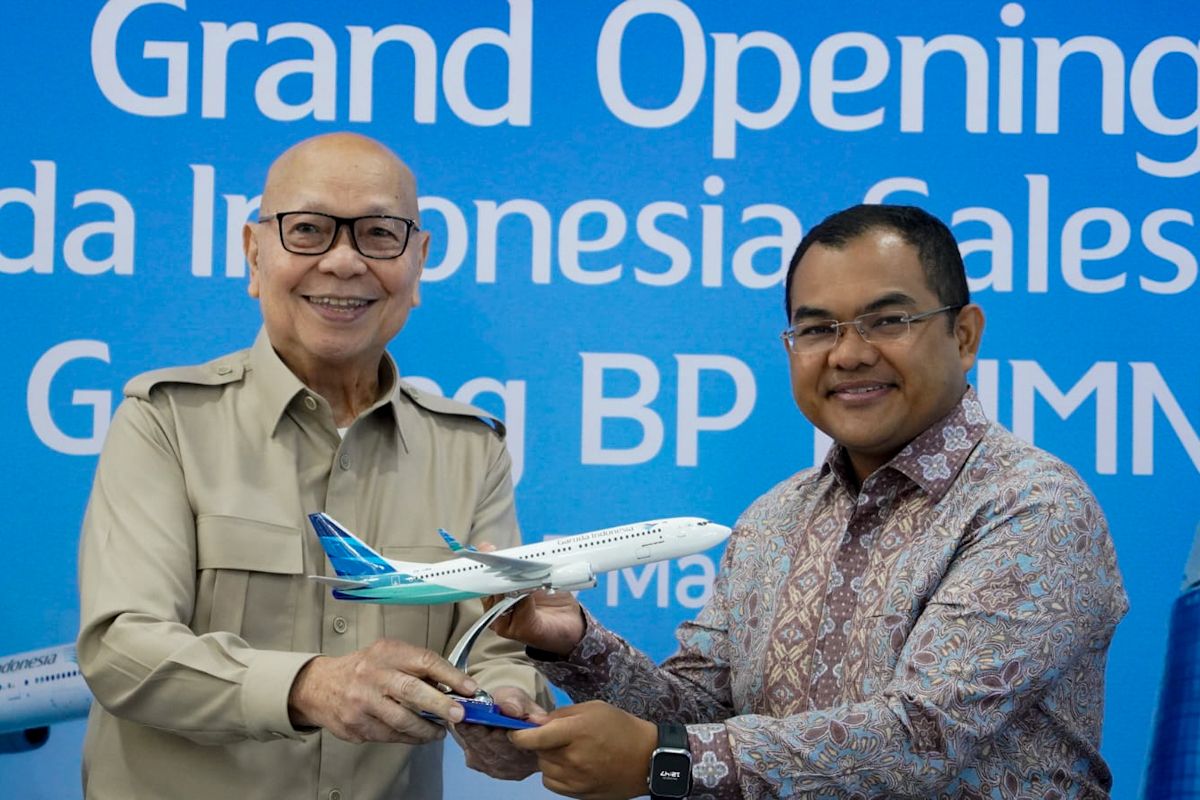 Garuda Indonesia perkuat layanan lewat "Sales Office" di gedung BUMN