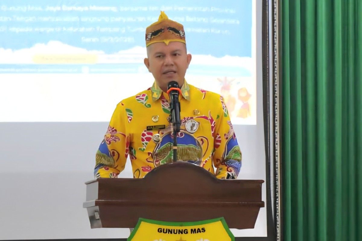 Bupati Gunung Mas paparkan arah pembangunan 2027