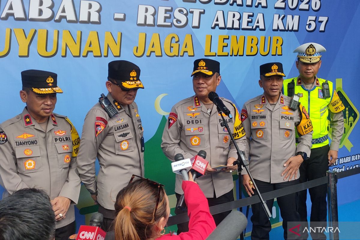 Polda Jabar terjunkan 26 ribu personel kawal arus mudik Lebaran