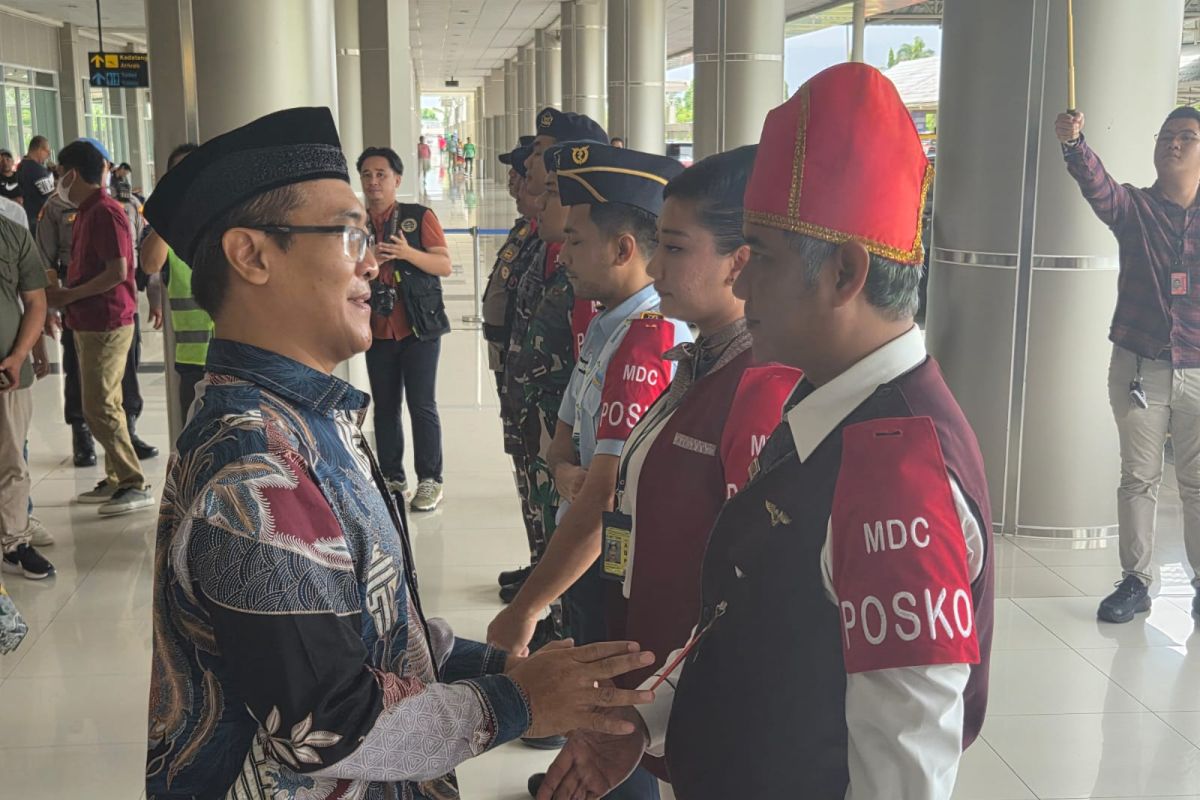 Posko Terpadu Lebaran 2026 siapkan ratusan personil Bandara Samrat