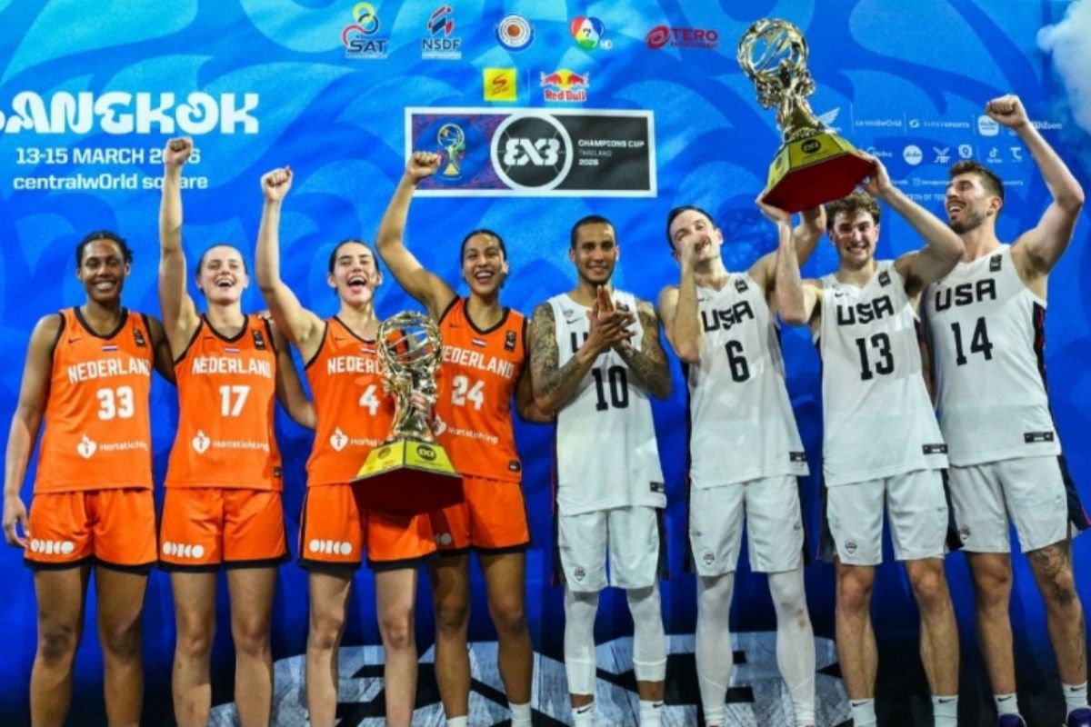 AS dan Belanda juara FIBA 3x3 Champions Cup 2026