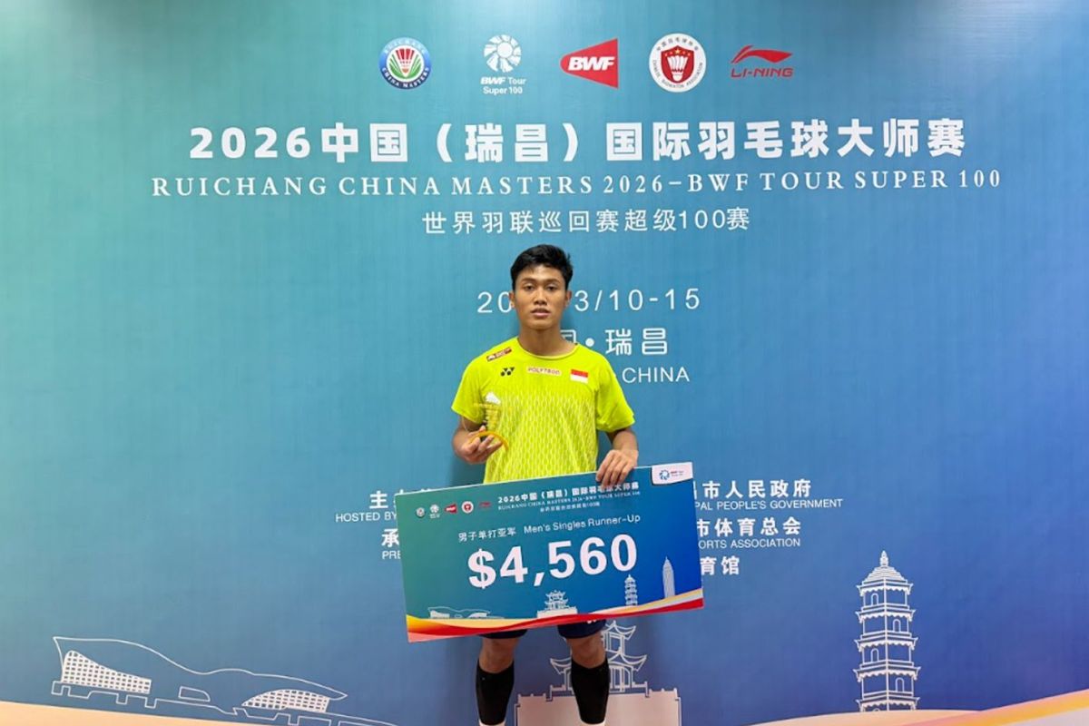 Bagas perlu tambah power usai jadi runner-up Ruichang China Masters