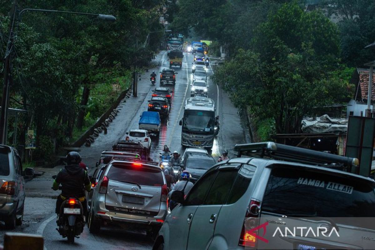 Arus mudik di Nagreg