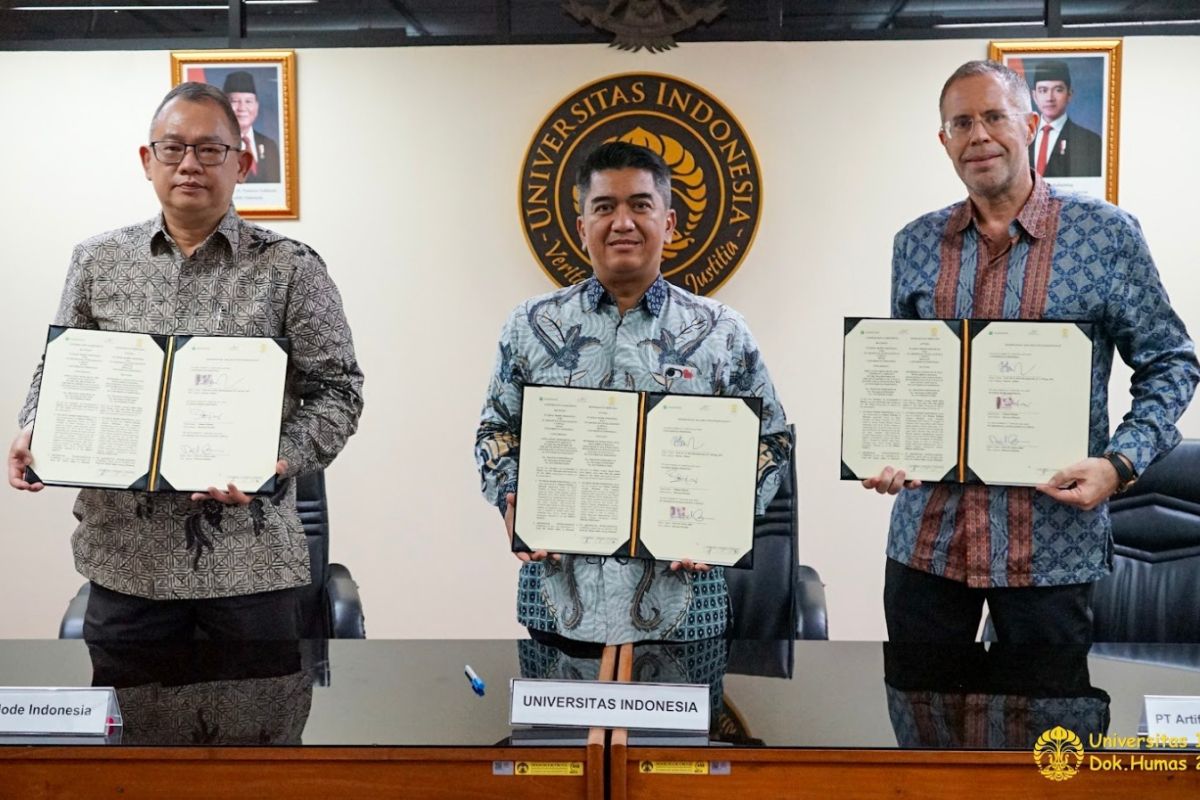 UI gandeng dua perusahaan AI kolaborasi strategis pengembangan AI