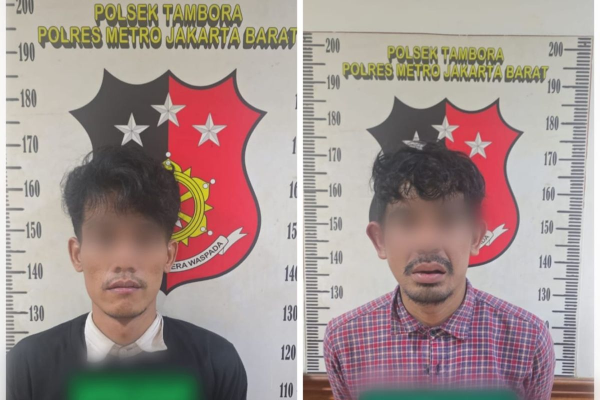 Modus minta sumbangan, dua pencuri ponsel beraksi di Tambora Jakbar