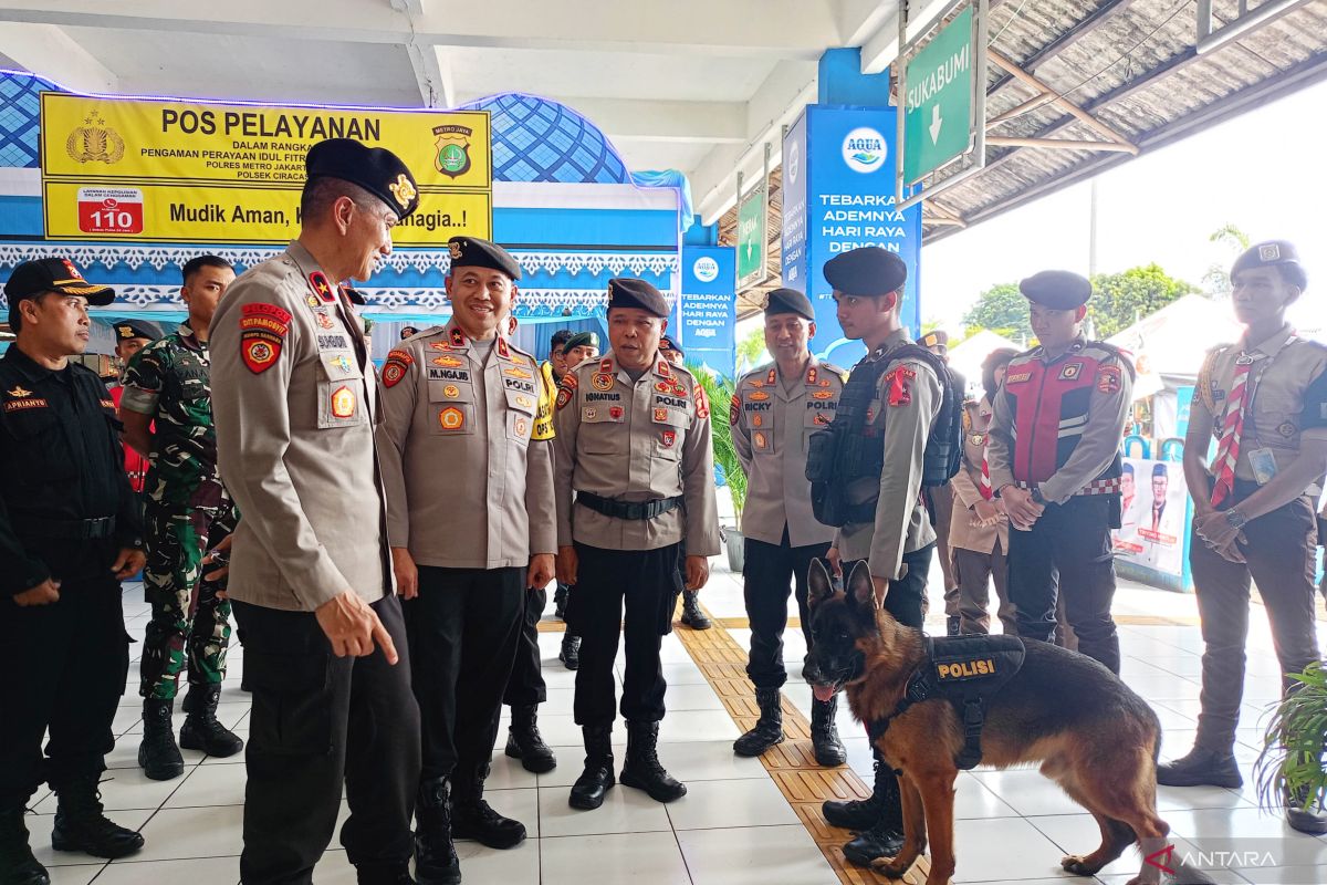 Puncak arus mudik di Terminal Rambutan minim kriminalitas