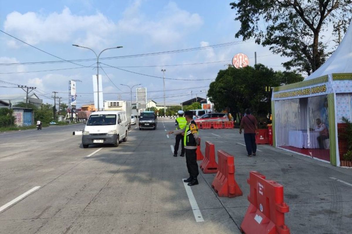 Polres Kudus menyiagakan tim mobile urai kemacetan arus mudik Lebaran