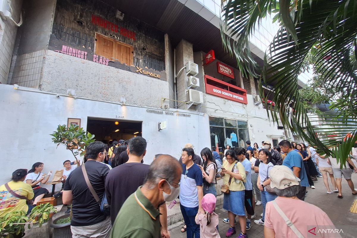 Jelang Lebaran, Blok M masih padat