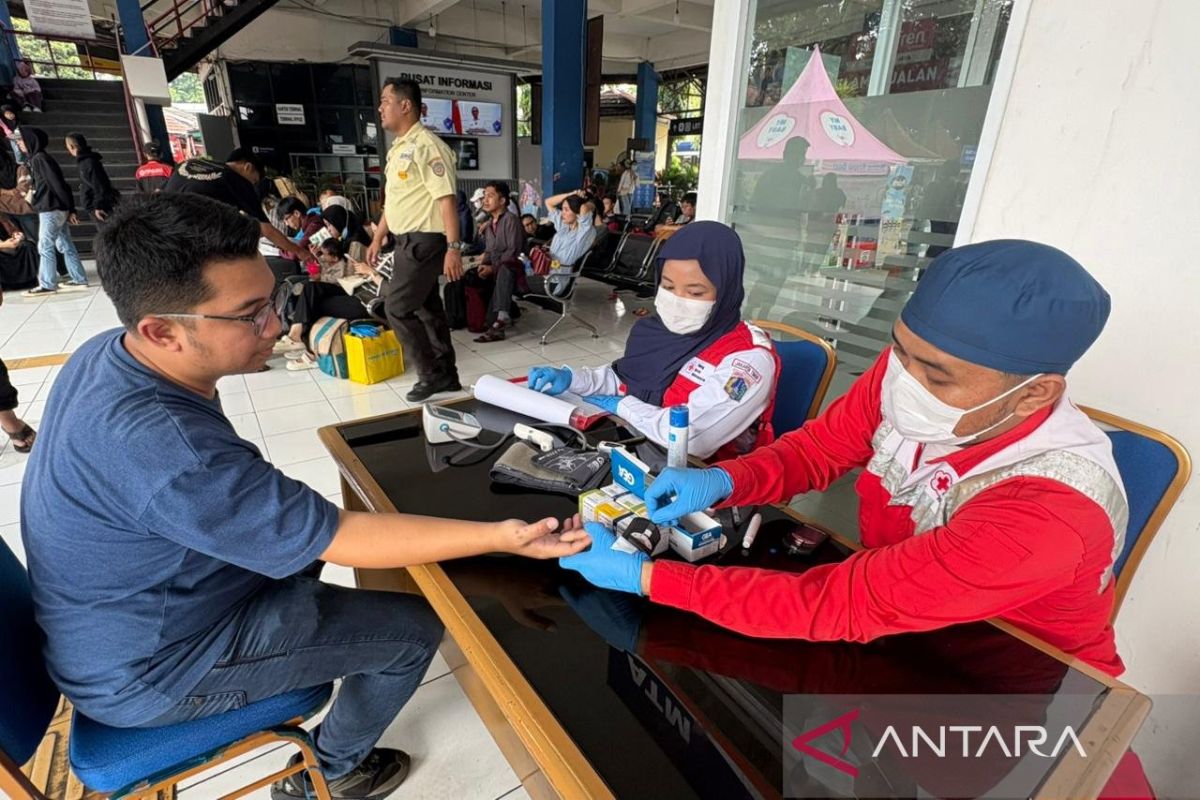 PMI beberkan hipertensi dan kolesterol banyak terlacak pada pemudik