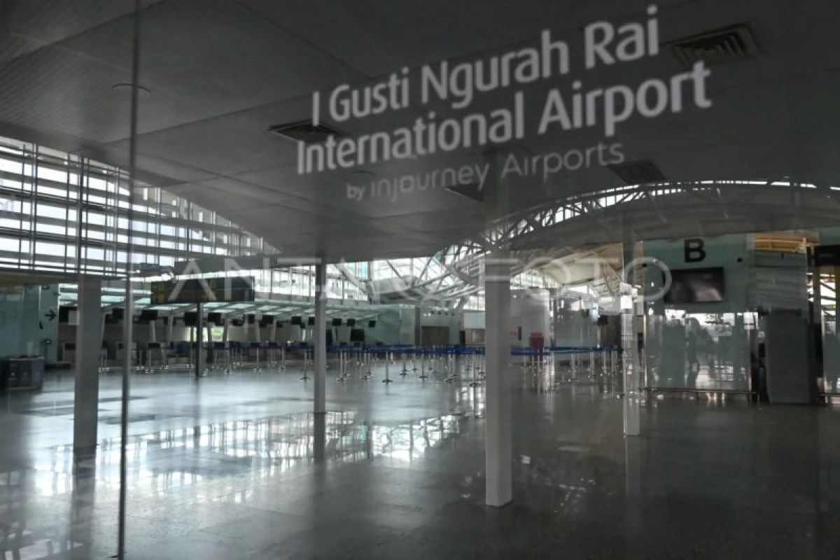 Bandara Ngurah Rai lengang saat Nyepi