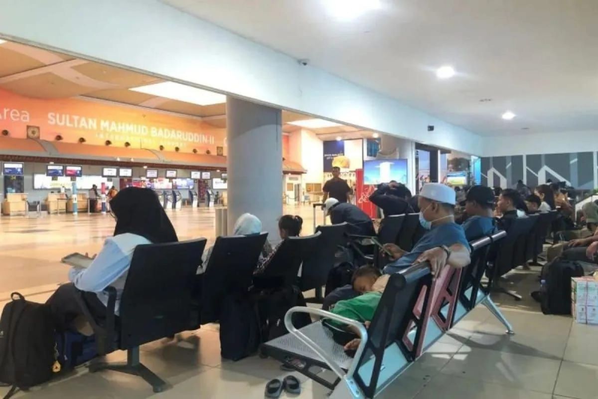 Trafik pesawat di Bandara SMB II Palembang naik 10,5 persen jelang Lebaran
