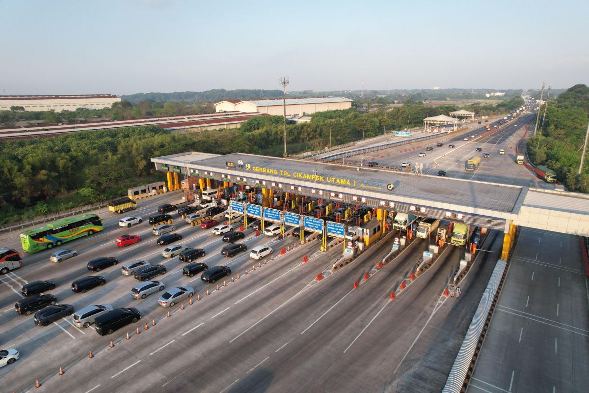 Jasamarga normalisasi operasional gerbang tol setelah one way selesai