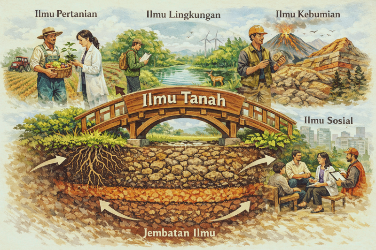 Ilmuwan Indonesia definisikan ulang tanah dan ilmu tanah