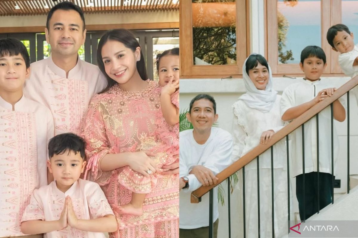 Potret sejumlah selebritas rayakan Idul Fitri 1447 H bersama keluarga