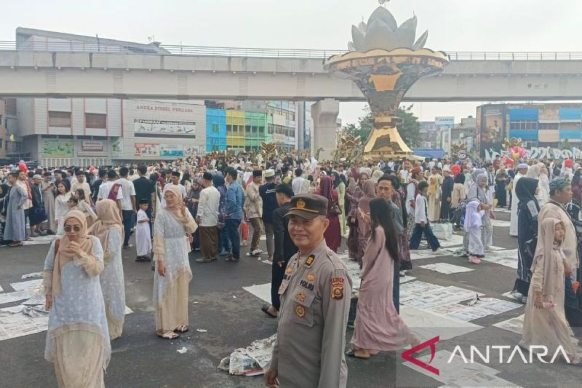 Polda Sumsel amankan shalat id di 9.532 masjid kabupaten dan kota