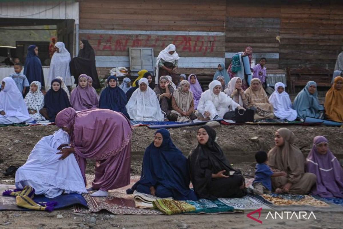 Mengharukan, penyintas bencana Gayo Lues manfaatkan Idul Fitri 1447 H untuk bersilaturahim