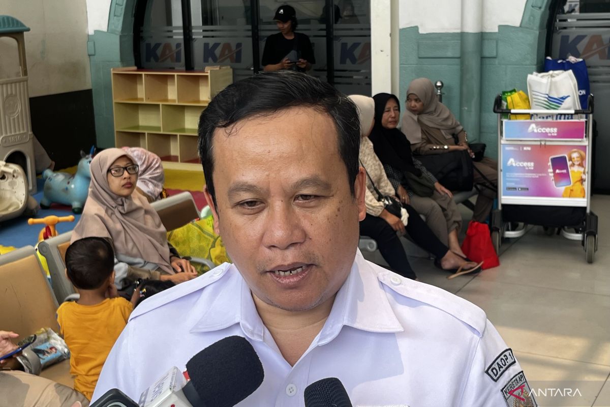 KAI prediksi puncak arus balik di Jakarta jatuh pada 24 Maret