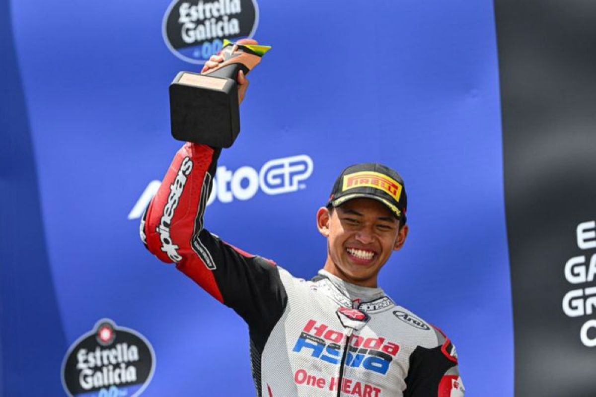 Veda Pratama Cetak Sejarah dengan Podium Perdana Indonesia di Moto3