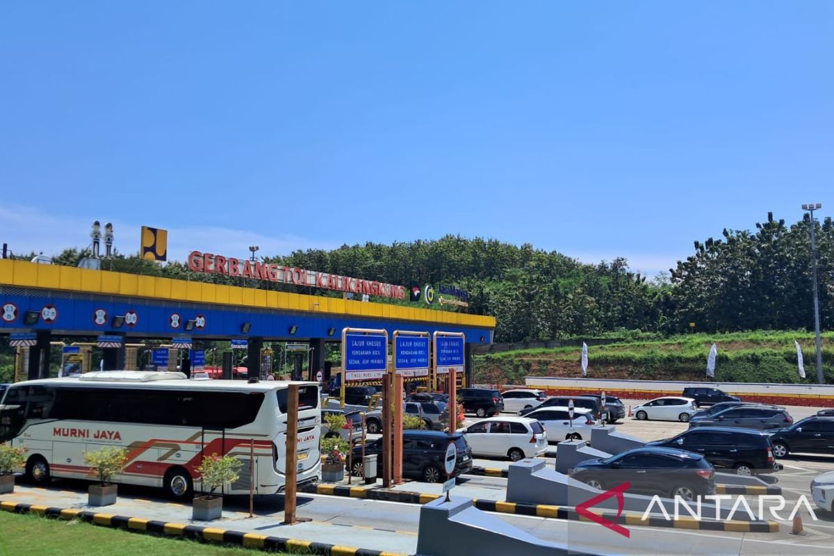 Trafik arus balik di Tol Kalikangkung mulai meningkat