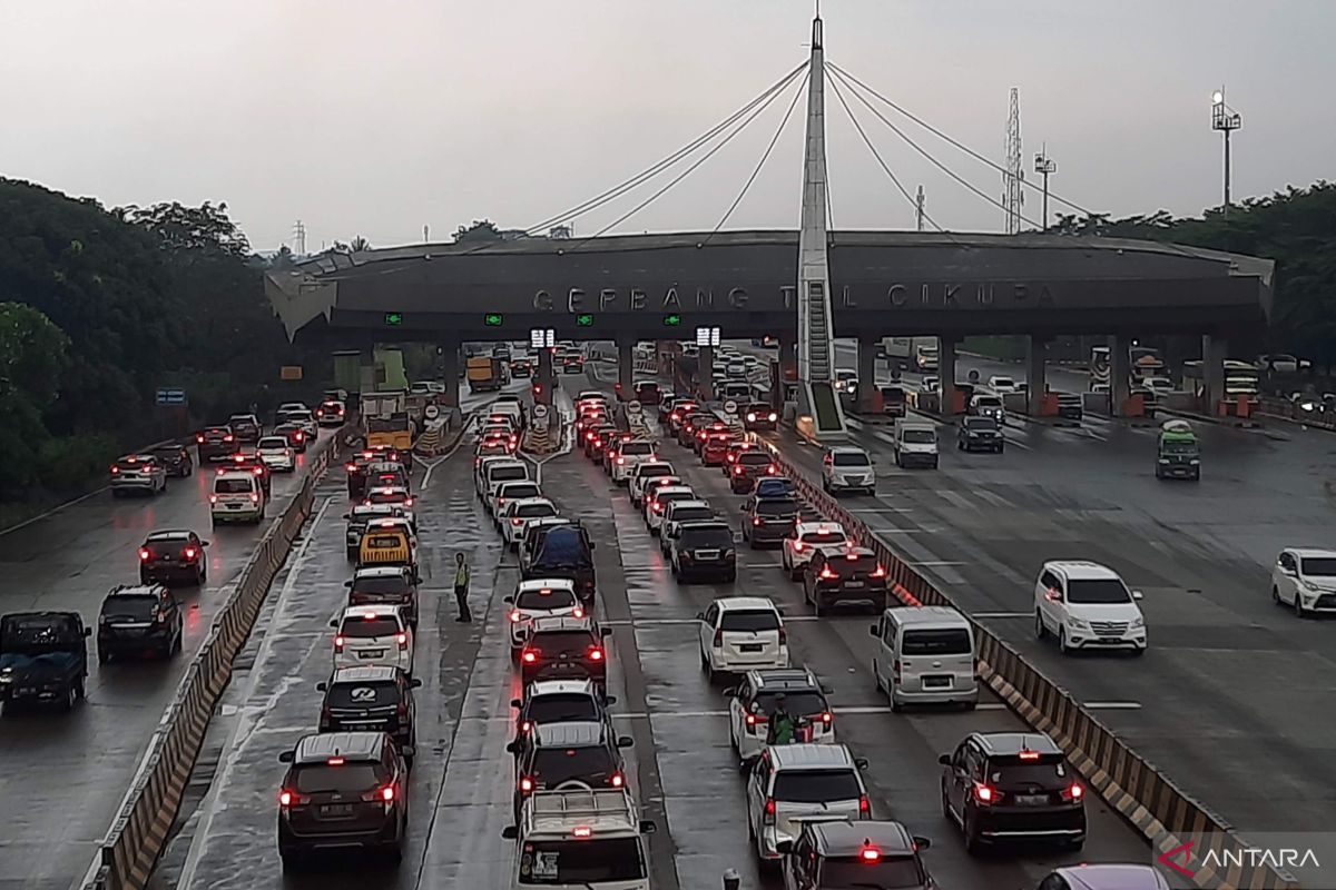 Tol Tangerang-Merak dilintasi 1,9 juta kendaraan hingga H+1 Lebaran