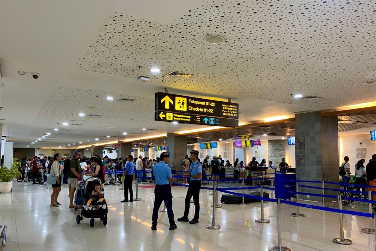 Bandara Bali angkut 595 ribu orang selama sepuluh hari Posko Lebaran