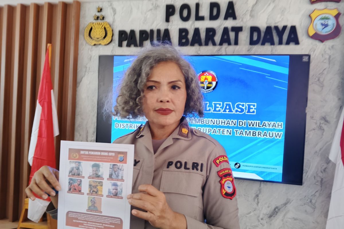 Polisi buru tujuh DPO kasus pembunuhan di Tambrauw