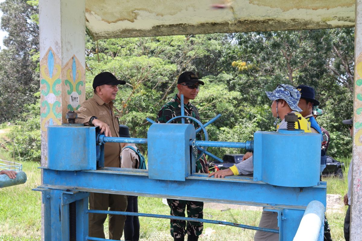 Irigasi dan ketersediaan bibit ikan jadi perhatian serius Bupati Bartim