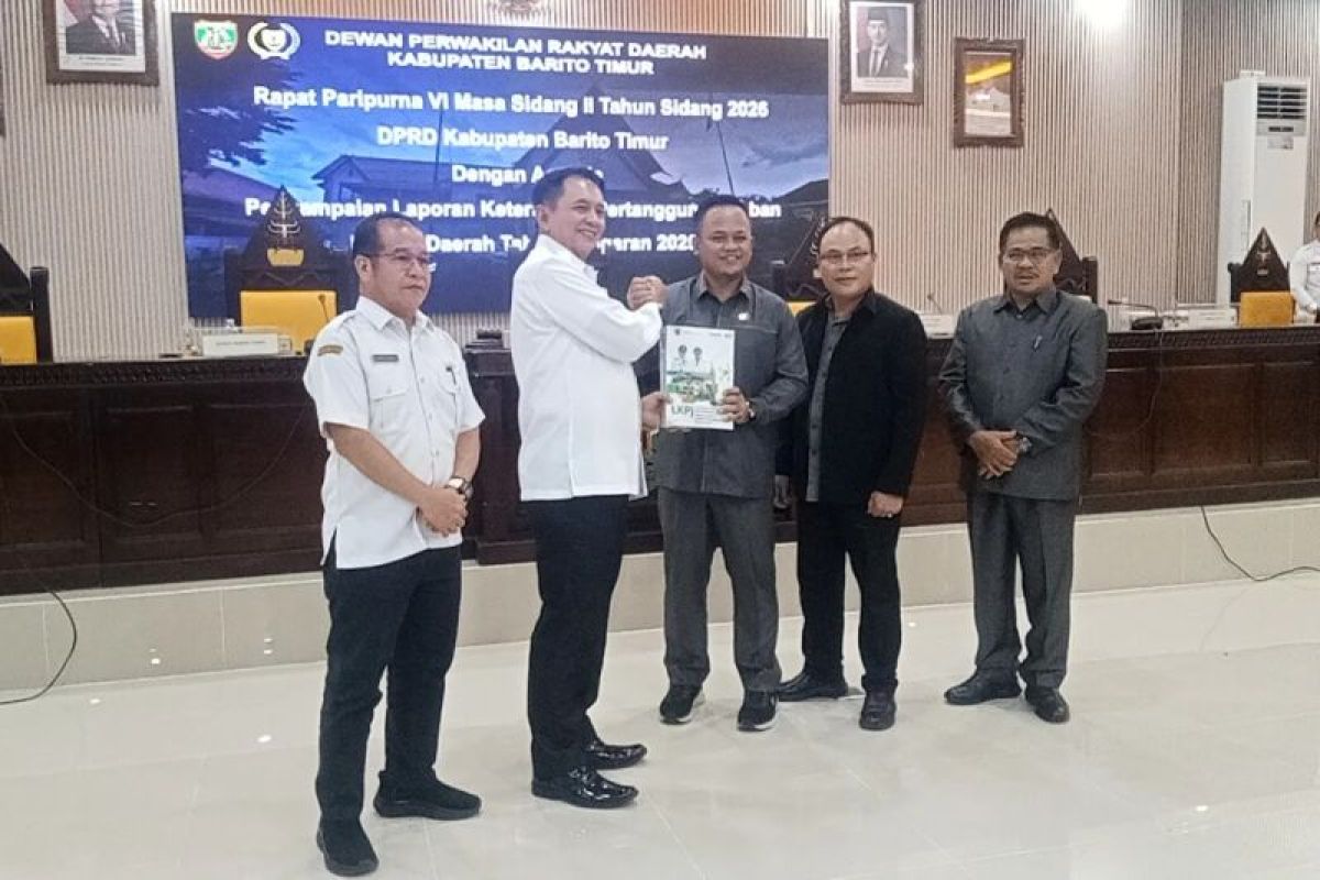 Bupati paparkan arah pembangunan berkelanjutan Bartim ke DPRD