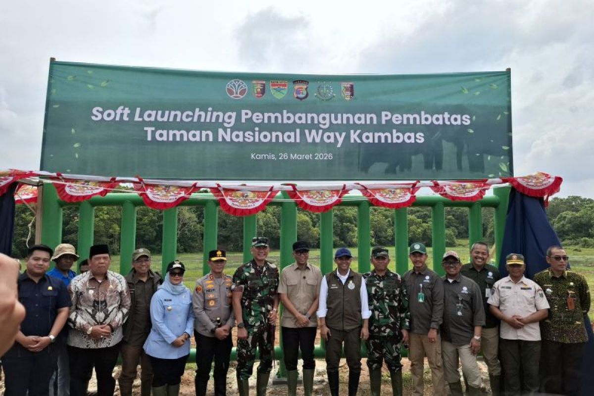 Menhut: Pagar penghalang TNWK sepanjang 138 kilometer siap dibangun