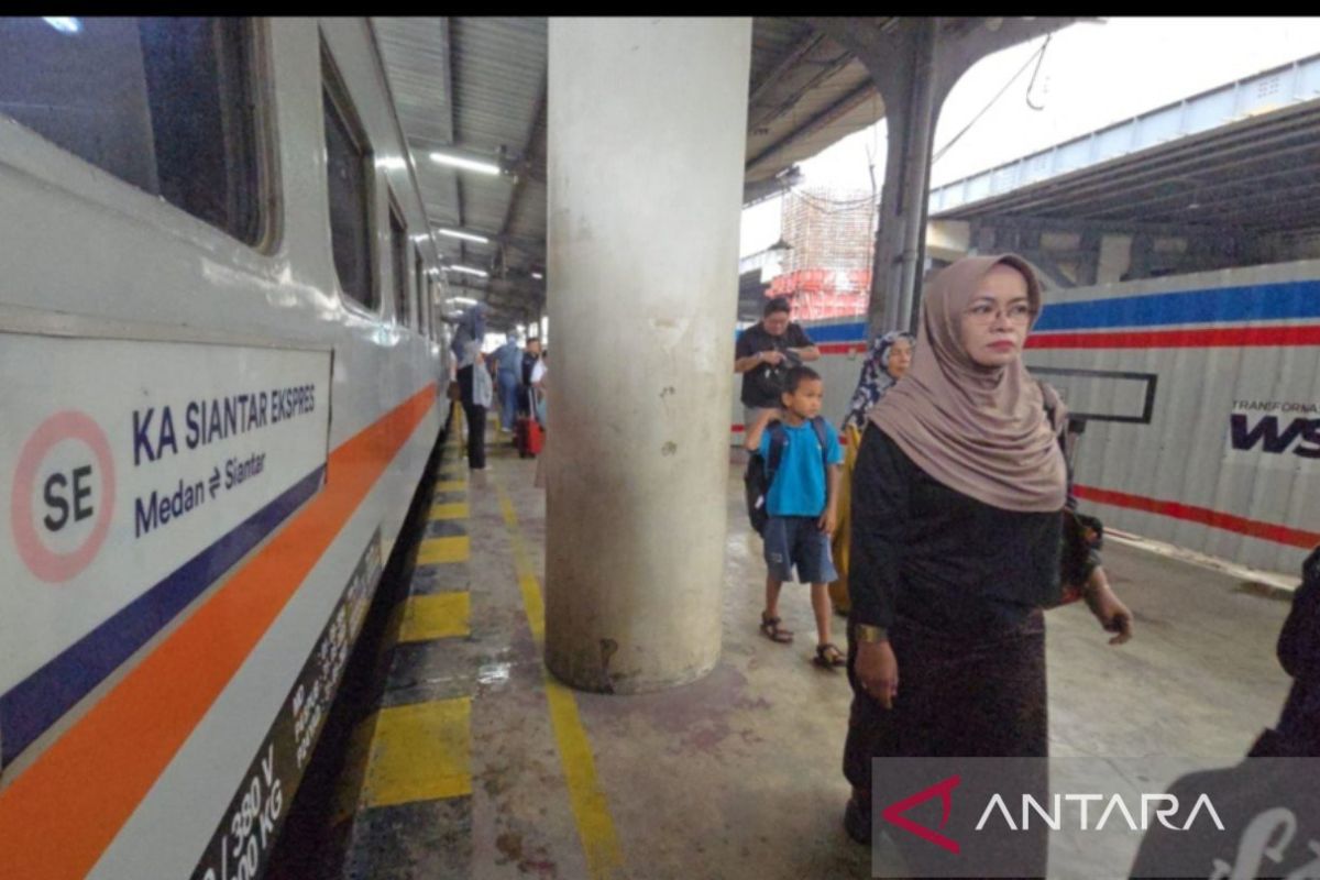KAI Sumut: Volume penumpang arus balik lebih tinggi dari arus mudik