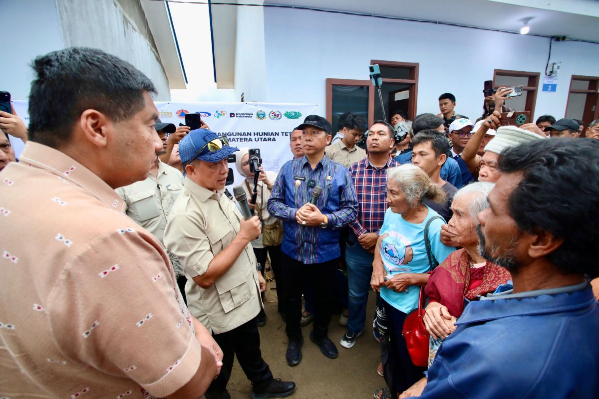 Gov't speeds up permanent housing for Sumatra disaster victims