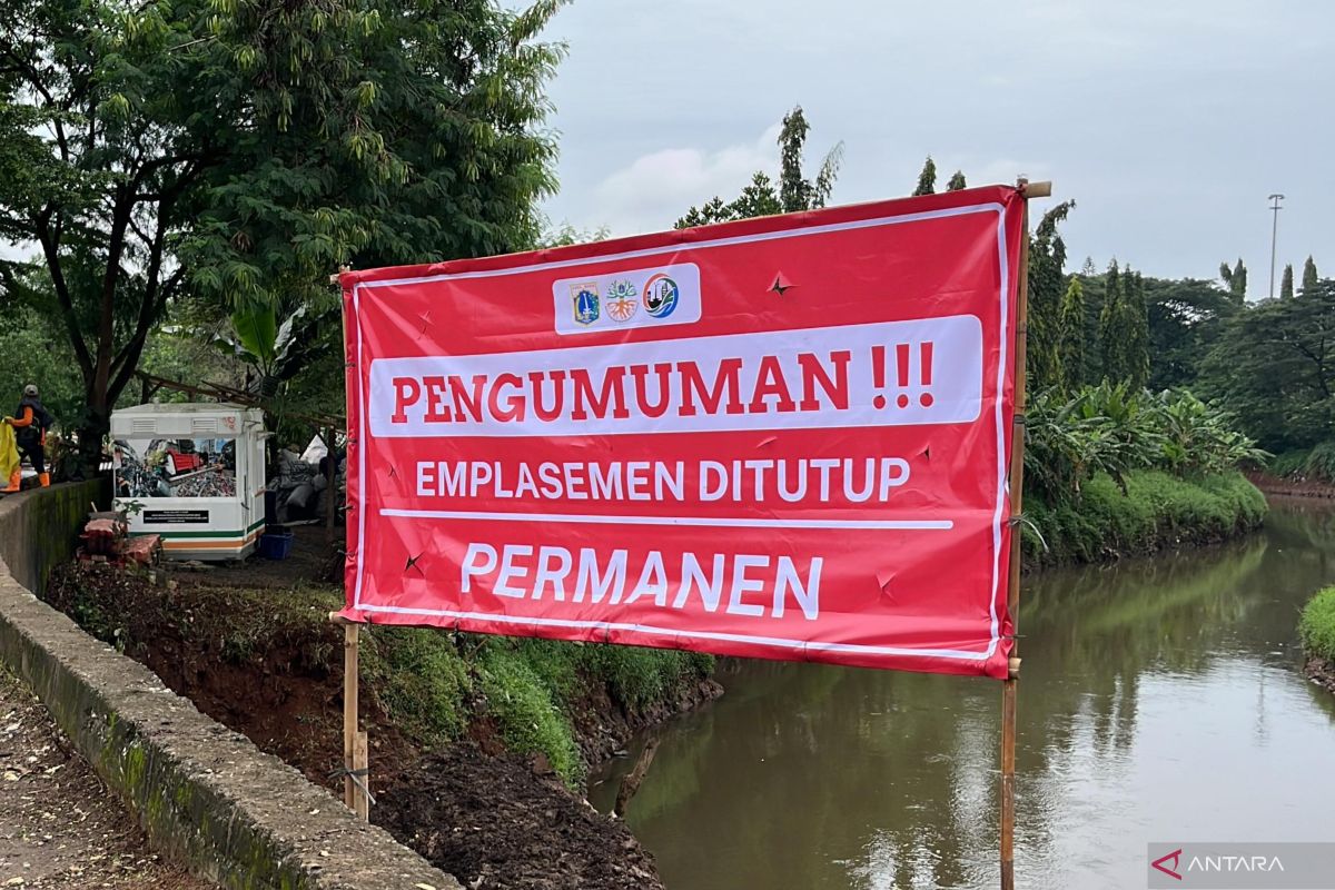Dinas LH DKI tutup permanen titik sampah sementara di TPU Tanah Kusir