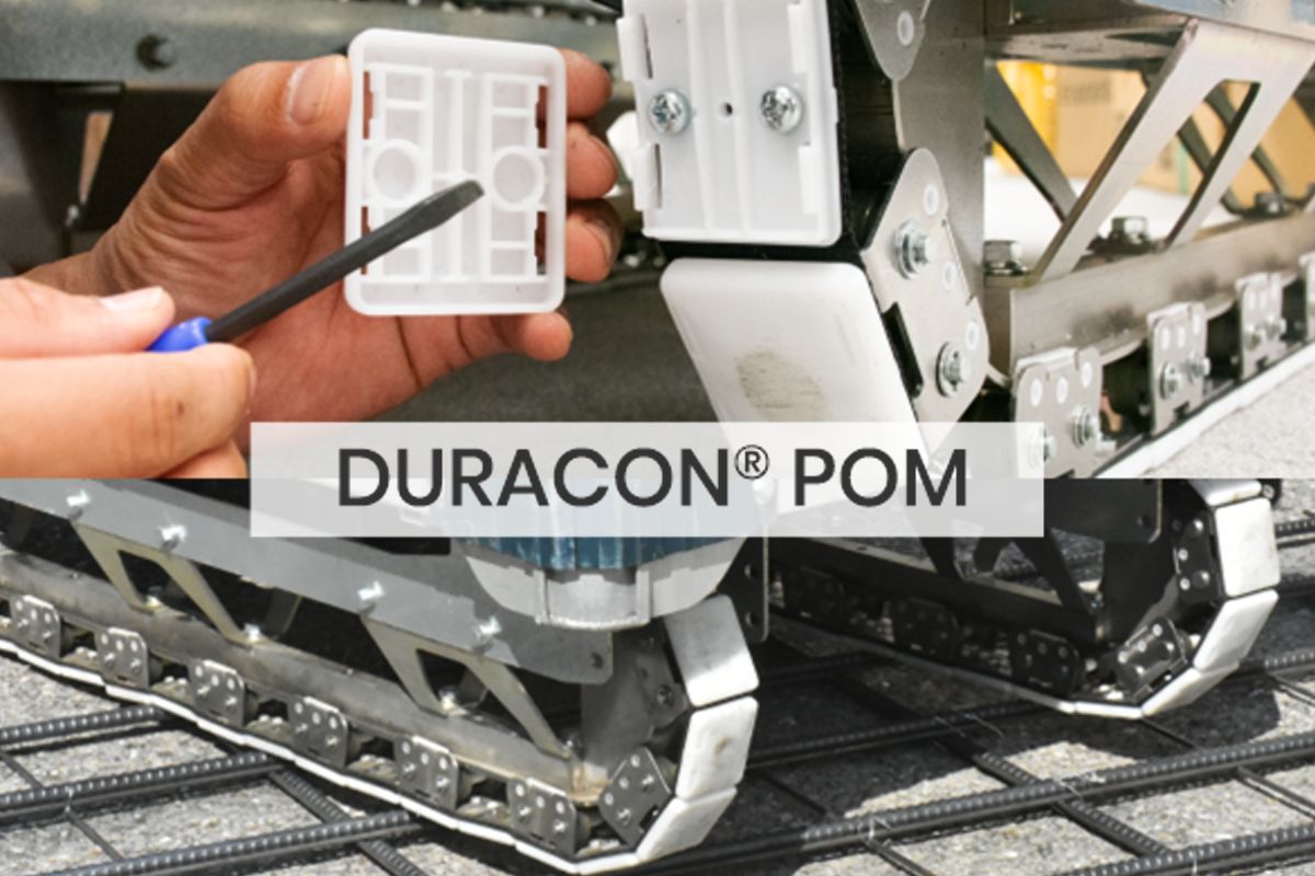 DURACON(R) POM dari Polyplastics Diadopsi untuk Sistem Transportasi Crawler Inovatif