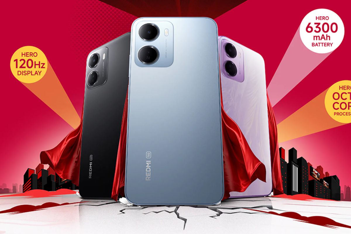 Redmi 15A hadir dengan baterai badak 6300 mAh dan refresh rate 120Hz